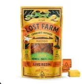 Lost Farm - Mango Jack Herer Live Resin Fruit Chews 100mg THC : 50mg THCV (S)