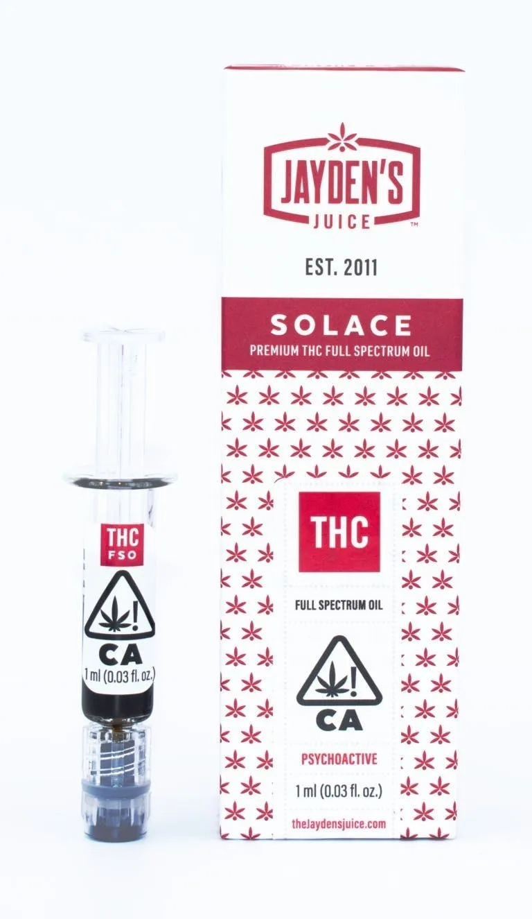 Jayden's Juice - Solace Full Spectrum Syringe (1ml)