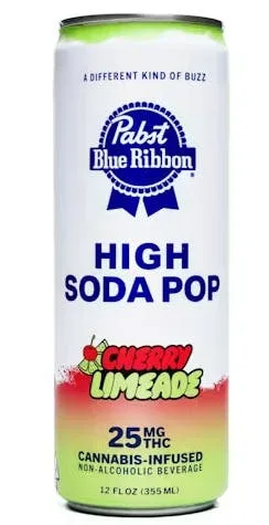 Cherry Limeade | 25 MG High Soda Pop | PBR