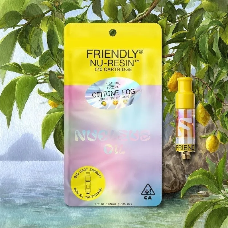 Friendly Brand | Citrine Fog | Live Nuresin Cartridge | 1g