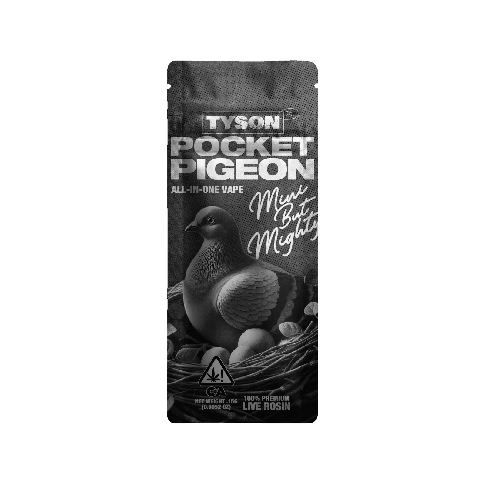 Tyson 2.0 | Pocket Pigeon Vape (I) | Rosin Disposable | 0.15g