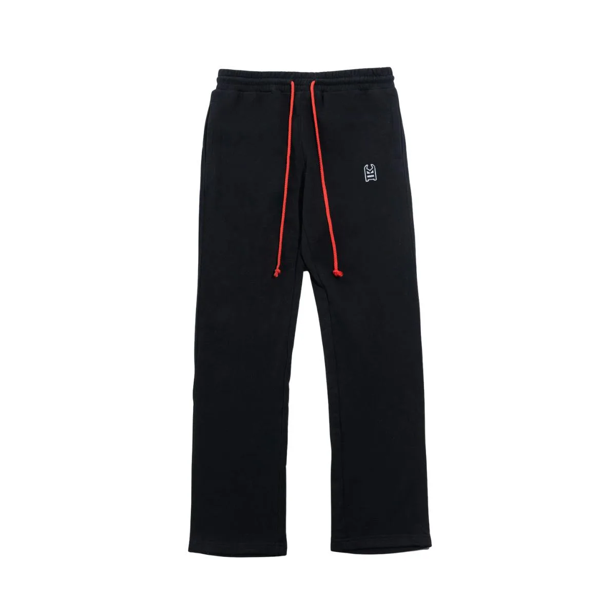 IMKING Apparel | Black Red-Stringed Sweatpants | X-Large
