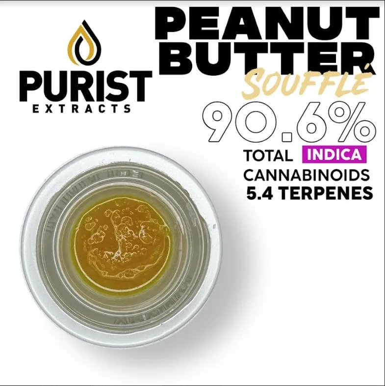 Purist Extracts Live Resin Sauce 1g - Peanut Butter Souffle 90%