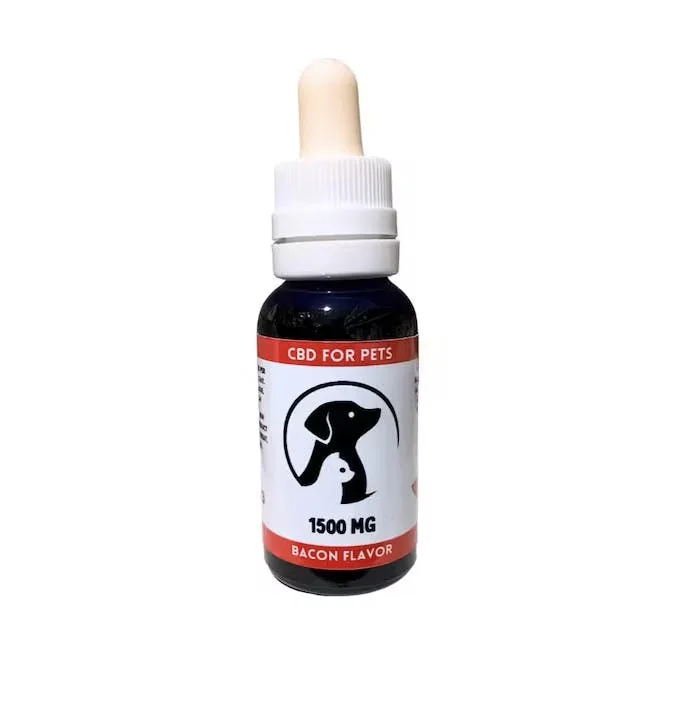 CBD for Pets - Bacon Flavored Drops (3ml) 1500mg