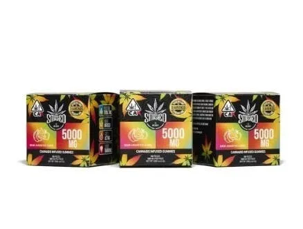 Smashed 5000MG LDG 10pc Diamond Gummies Watermelon Gusher
