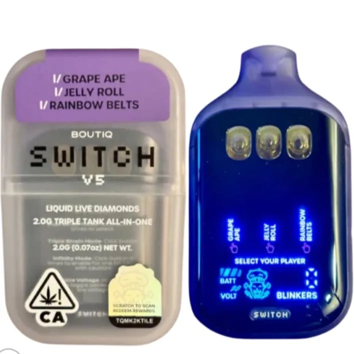 Boutiq | Grape Ape × Jelly Roll × Rainbow Belts | V5 All-In-One | 1g