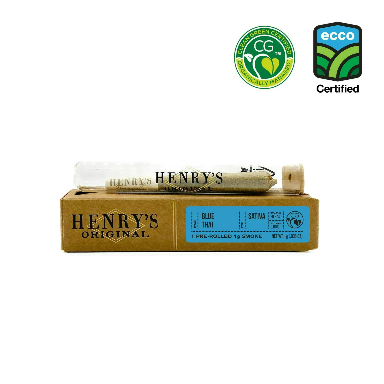 Henry's Original | Blue Thai | Joint | 1g
