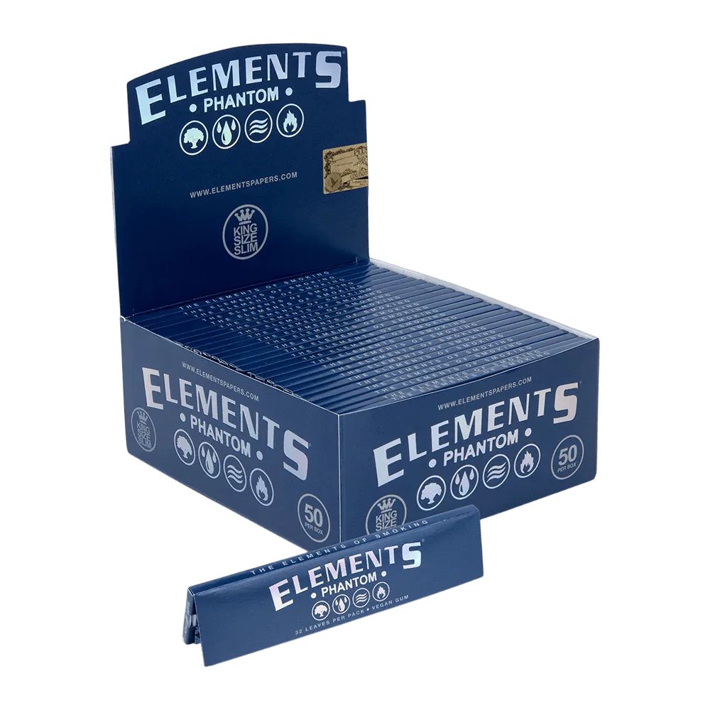 ELEMENTS | PHANTOM KING SIZE SLIM ULTRA THIN ROLLING PAPER