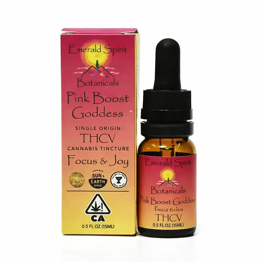 PINK BOOST GODDESS THCV TINCTURE | 15ML