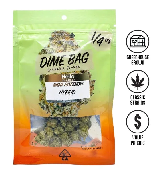 Dime Bag Flower 1/4oz FW - Disco RNTZ