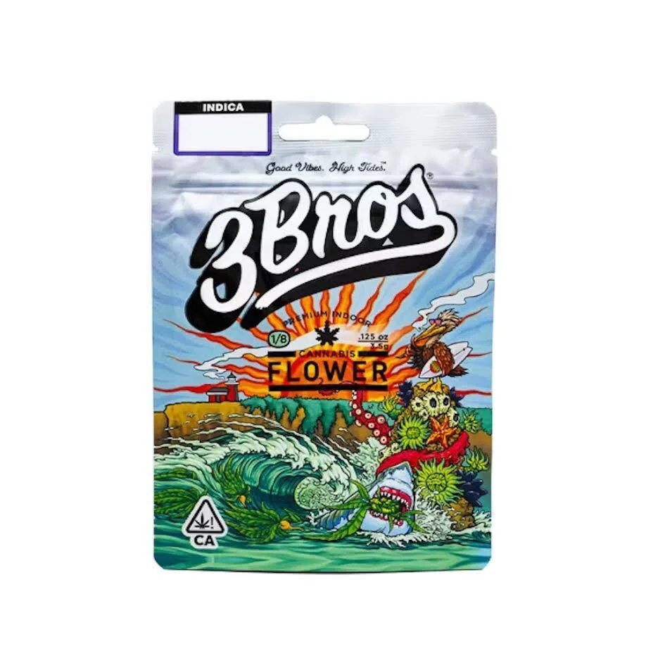 3 Bros | Indoor Flower | 3.5g | Ghost Truffle | Indica