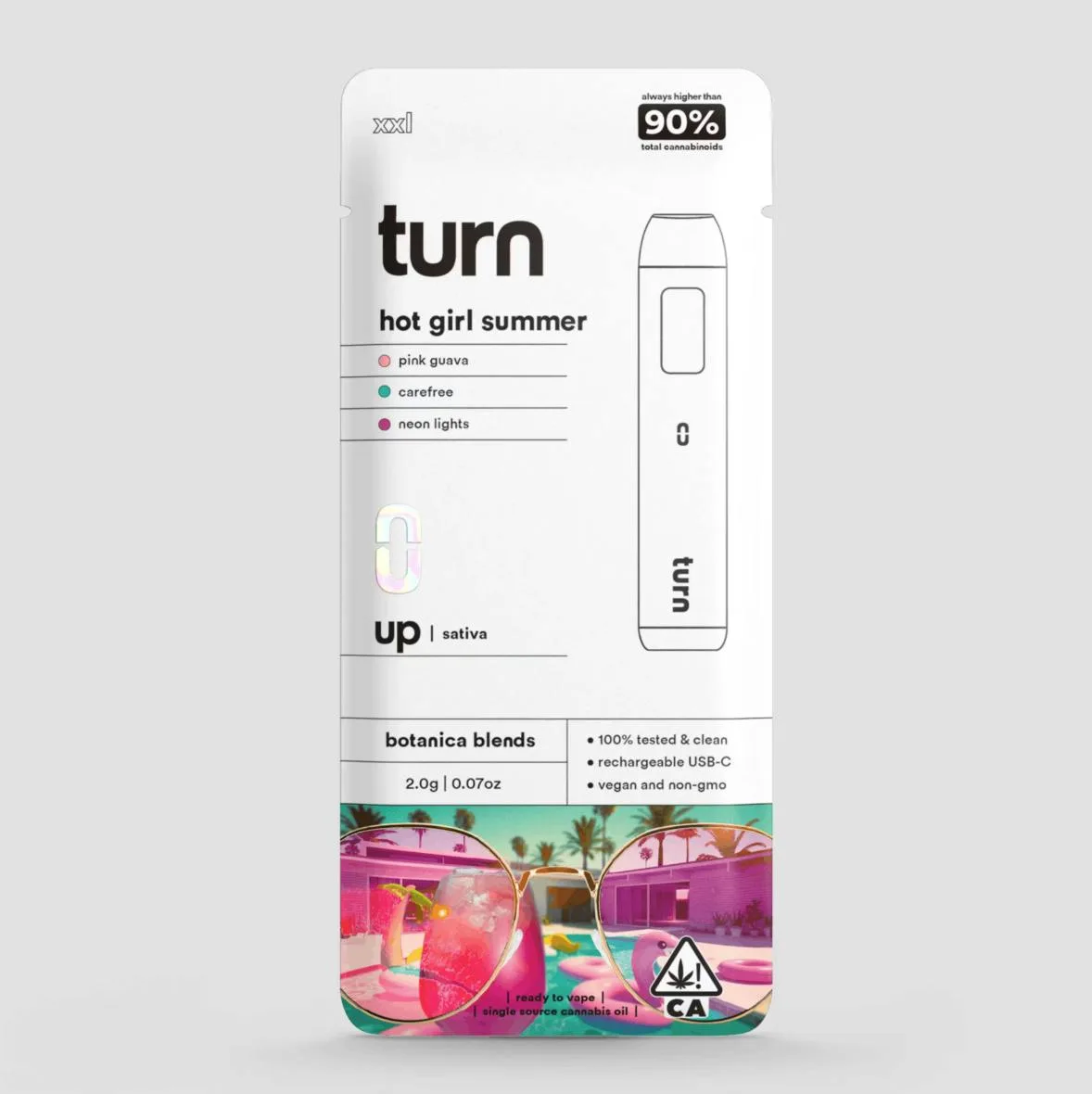turn | Hot Girl Summer | Disposable | 2g