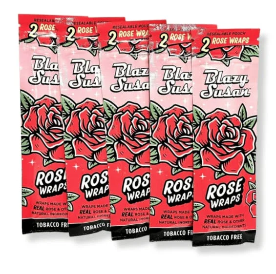 BLAZY SUSAN ROSE WRAP