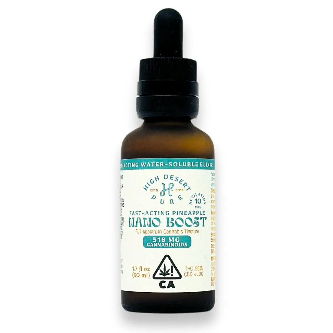 High Desert Pure - Nano Boost - 50ml - Tincture - 518mgTHC