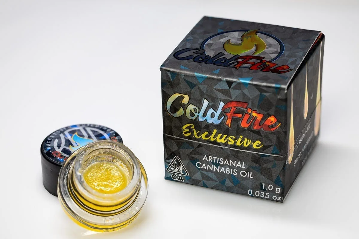 COLDFIRE Extracts x Lumpy's | Green Ribbon | Cured Badder | 1g
