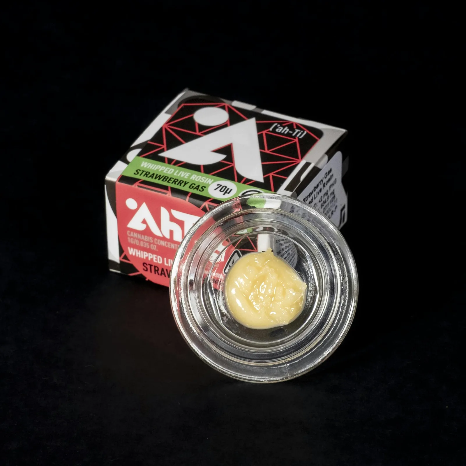 Ahti Hash | Strawberry Gas 70µ | Whipped Live Rosin