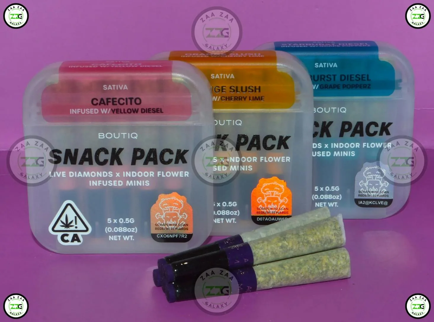 Boutiq - Preroll - Infused - Orange Slush - 5PK
