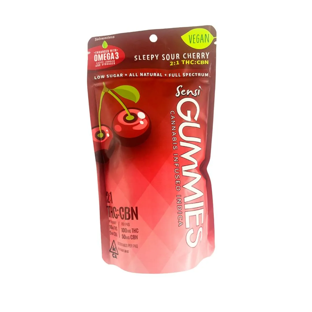 Sleepy Sour Cherry 2:1 | 100mg | Indica | CBN