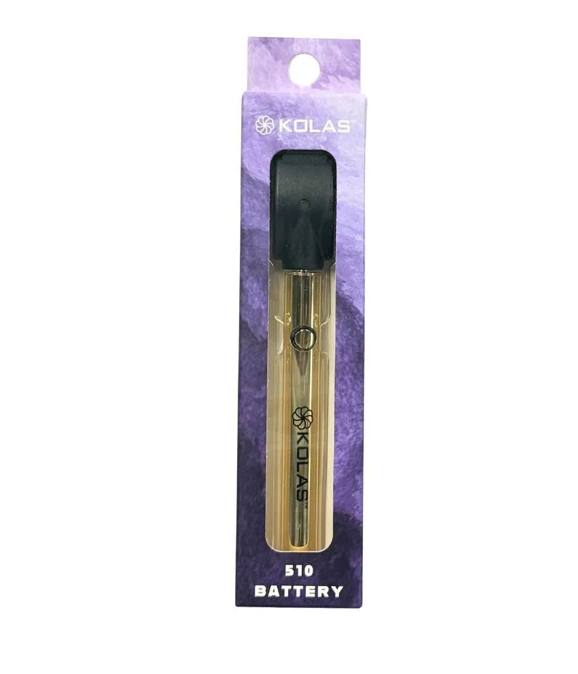 Kolas Branded Battery w/ Button Gold