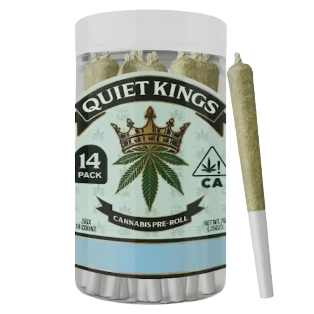 Quiet Kings - 14 Pack Preroll (0.5g ea) | H | Bubba Cookies