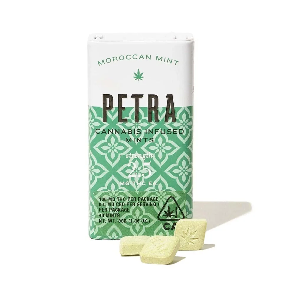 Kiva Petra Mints - Moroccan (100mg)