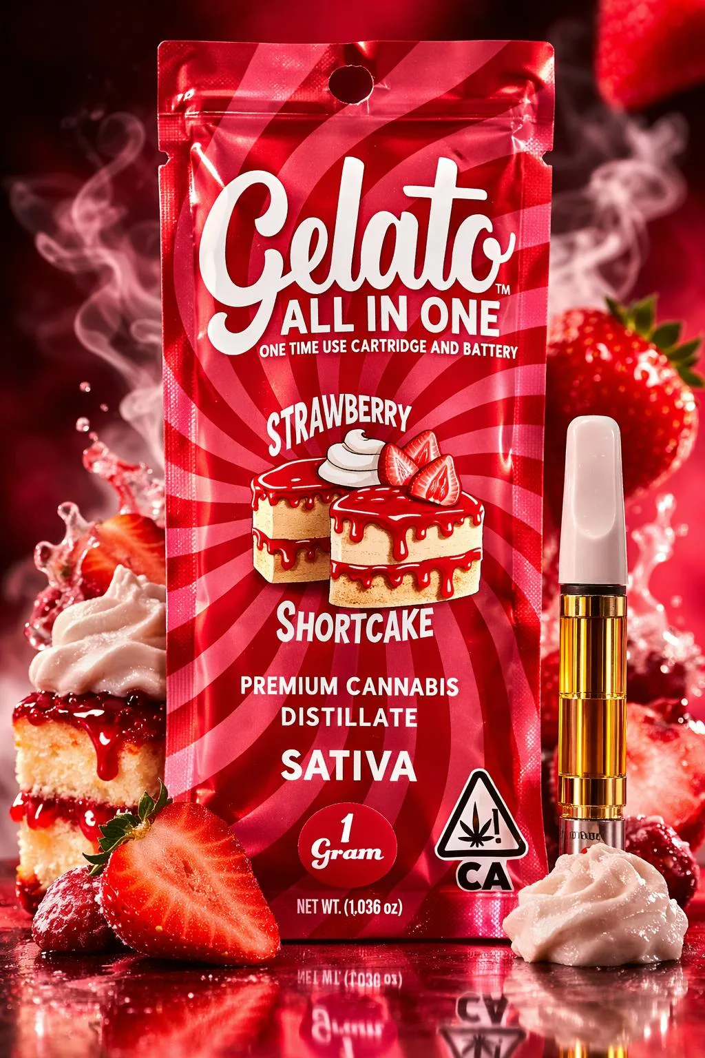 Gelato - All-In-One - Strawberry Shortcake 1g