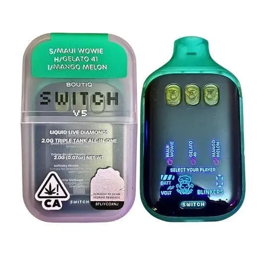 Boutiq | Maui Wowie × Gelato 41 × Mango Melon | V5 All-In-One | 1g