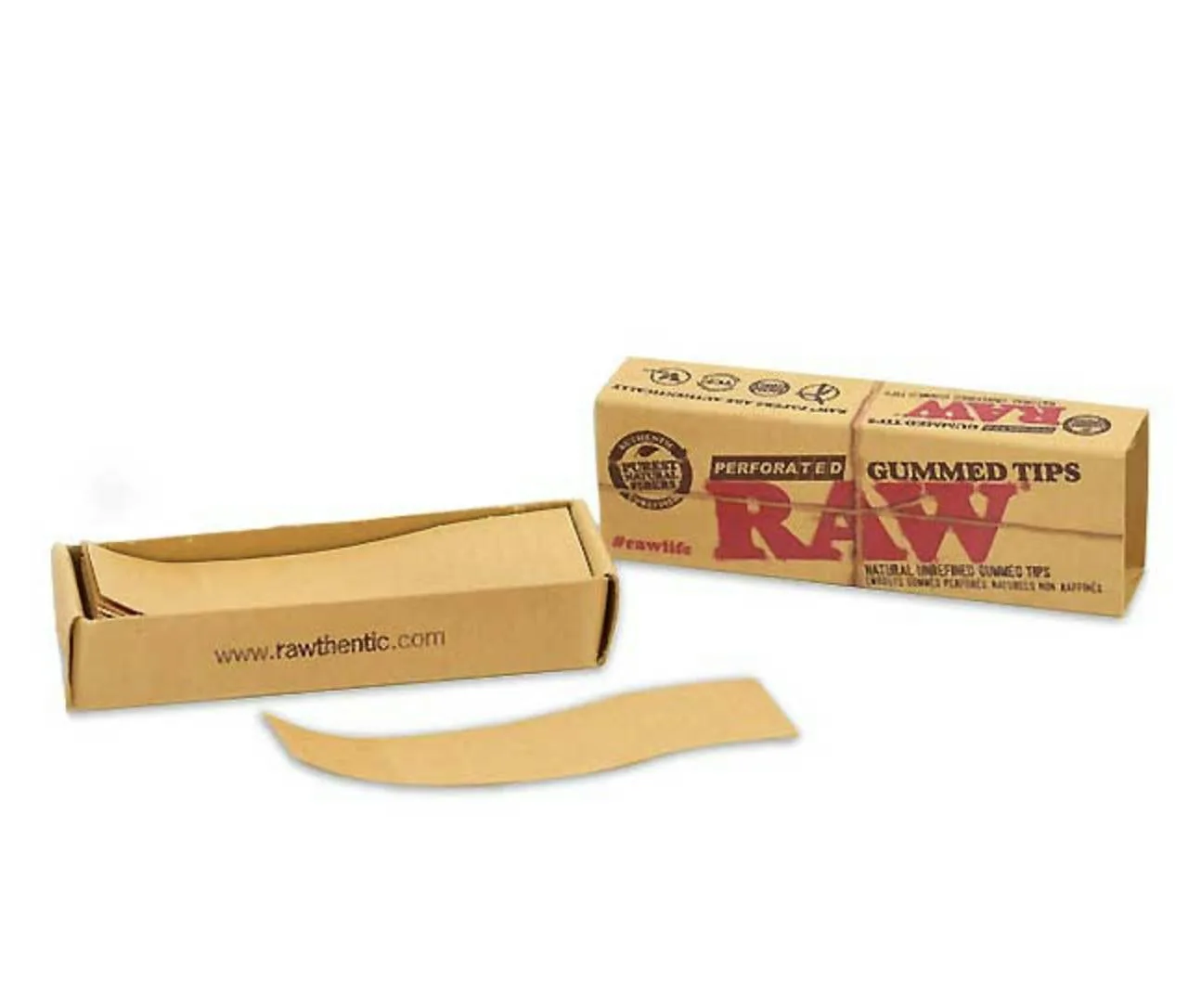 RAW Perforated Gummed Filter Tips
