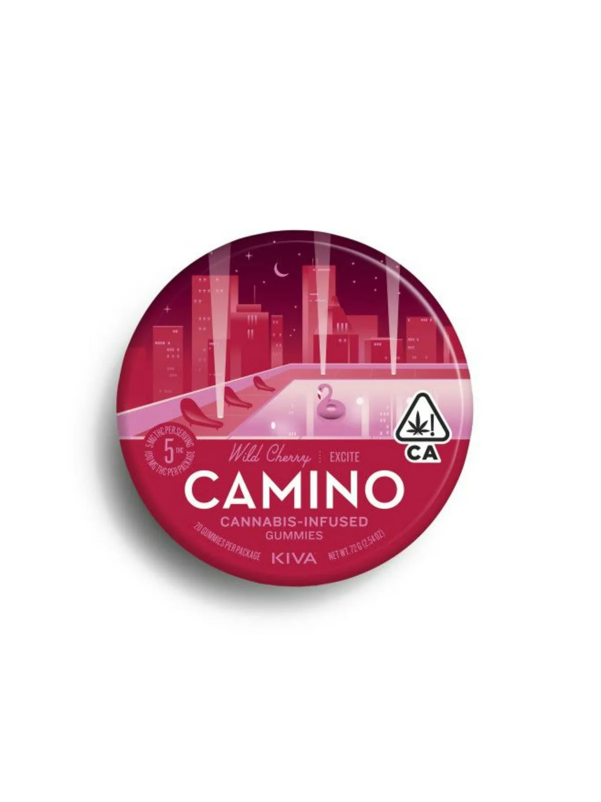 CAMINO WILD CHERRY THC:CBC:CBG GUMMIES