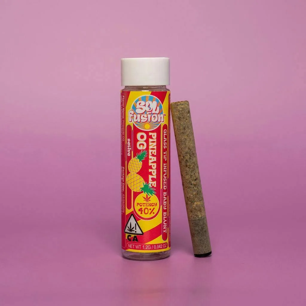 Sol Fusion - Pineapple OG - 1.2g Infused