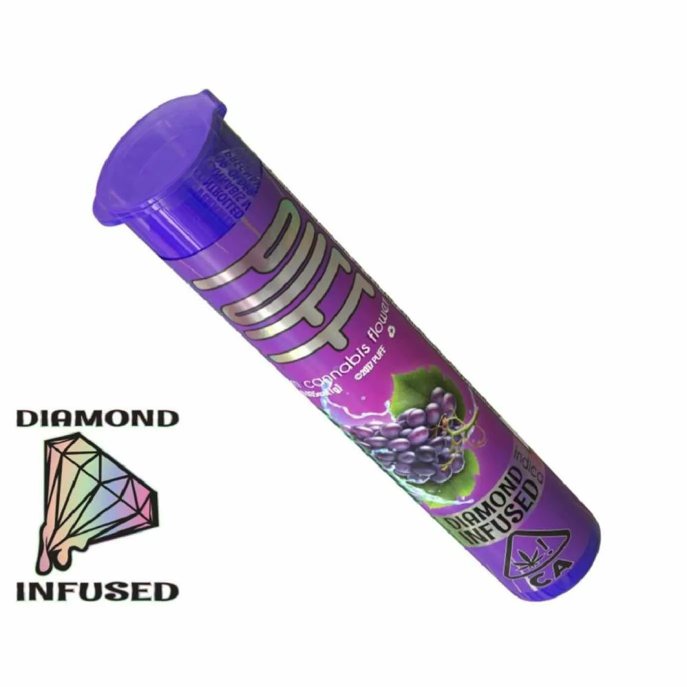 PUFF - Grapeness - Diamond Infused Pre Roll - 1 g