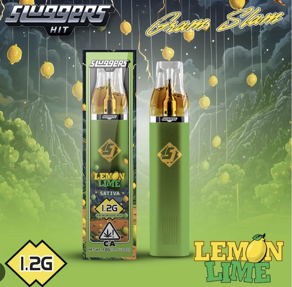 Sluggers - AIO - Lemon Lime - 1.2g