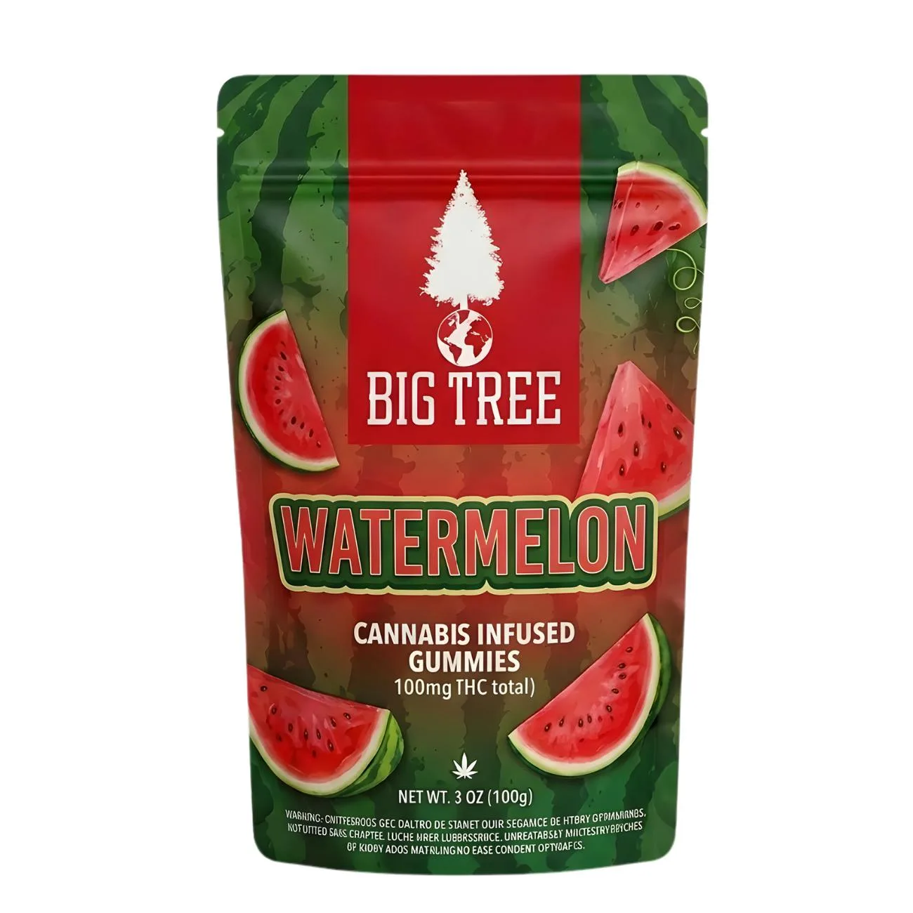 Big Tree | Gummies | 10pc | Watermelon