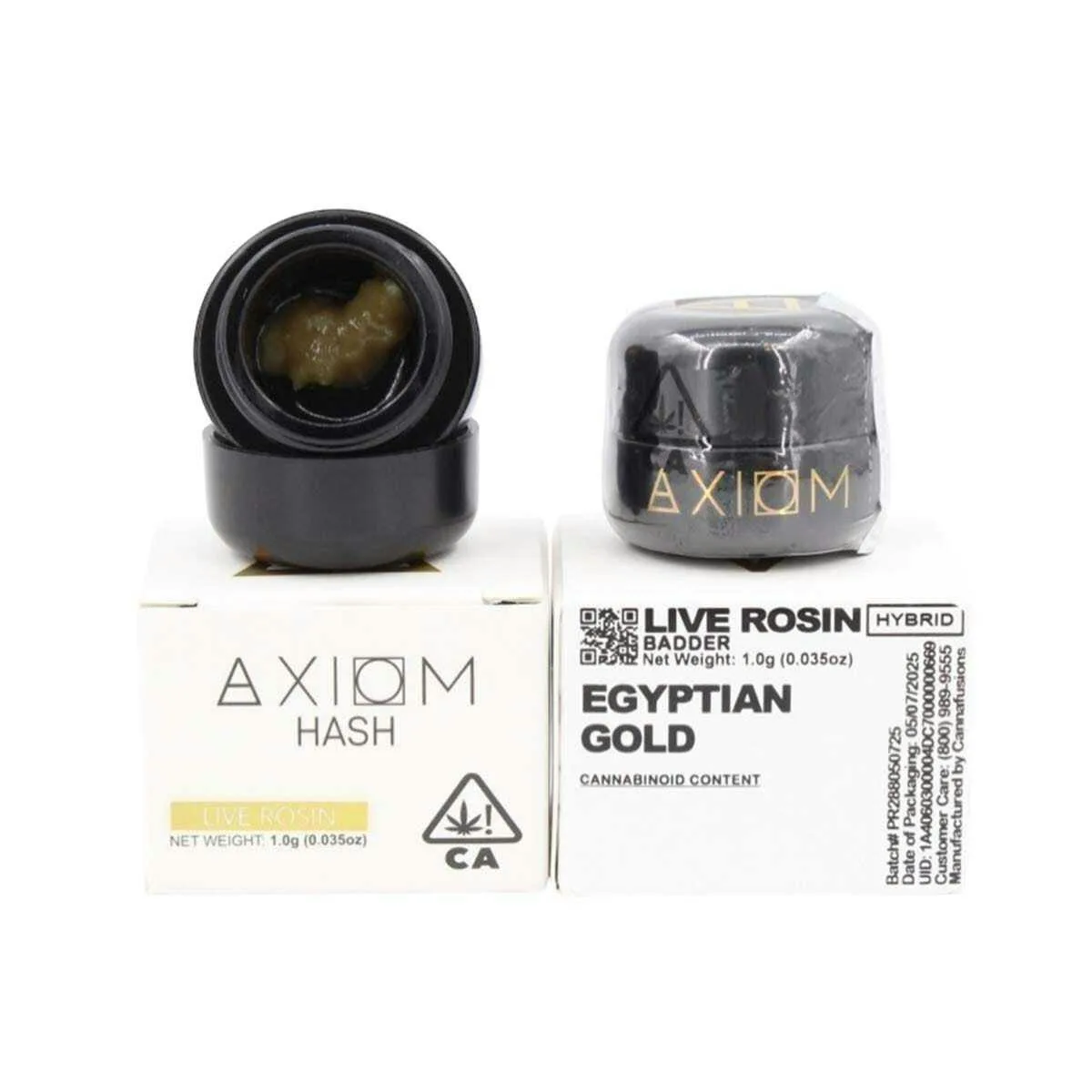 Axiom Hash - Egyptian Gold - Fresh Frozen Live Rosin (1g) - Gram