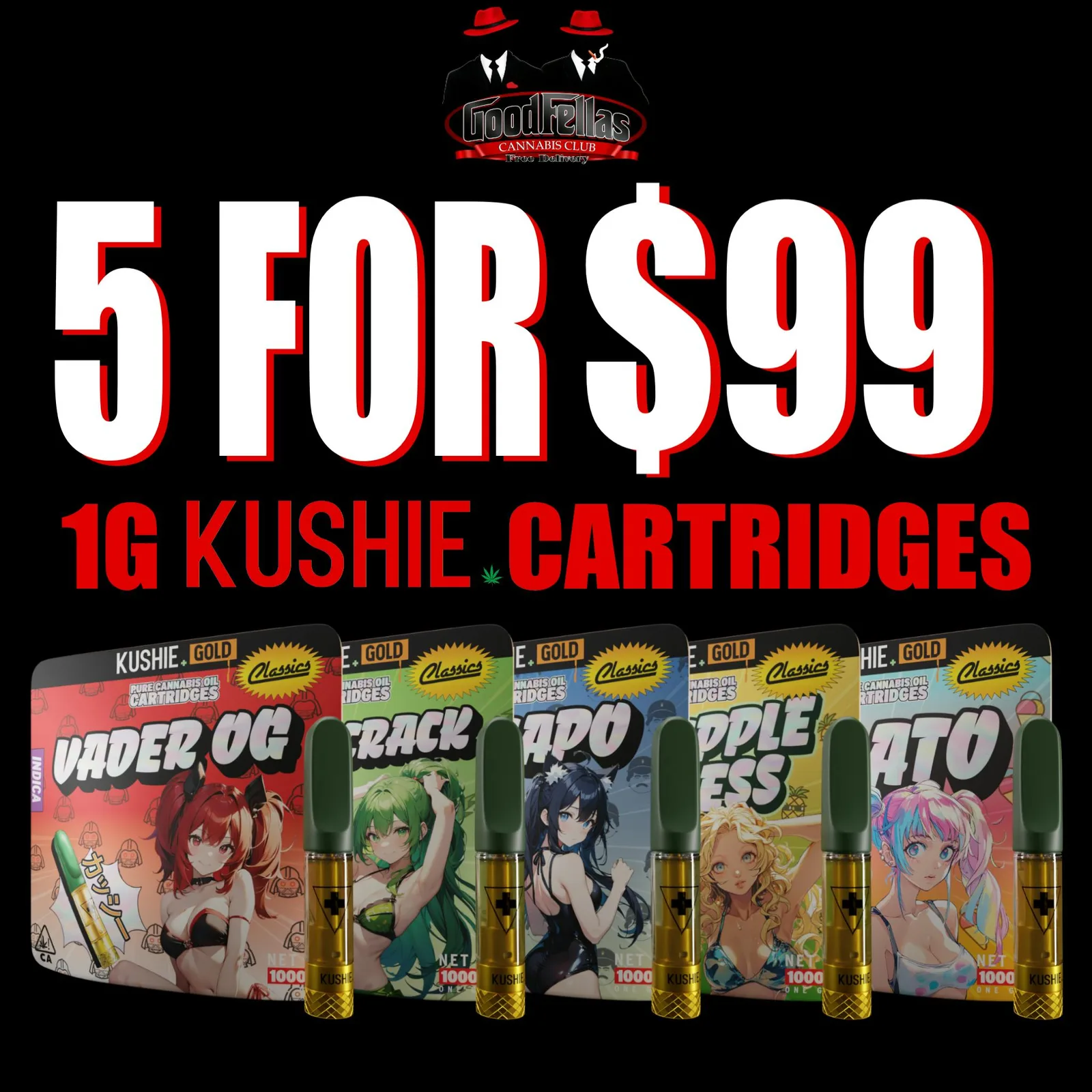 5 for $99