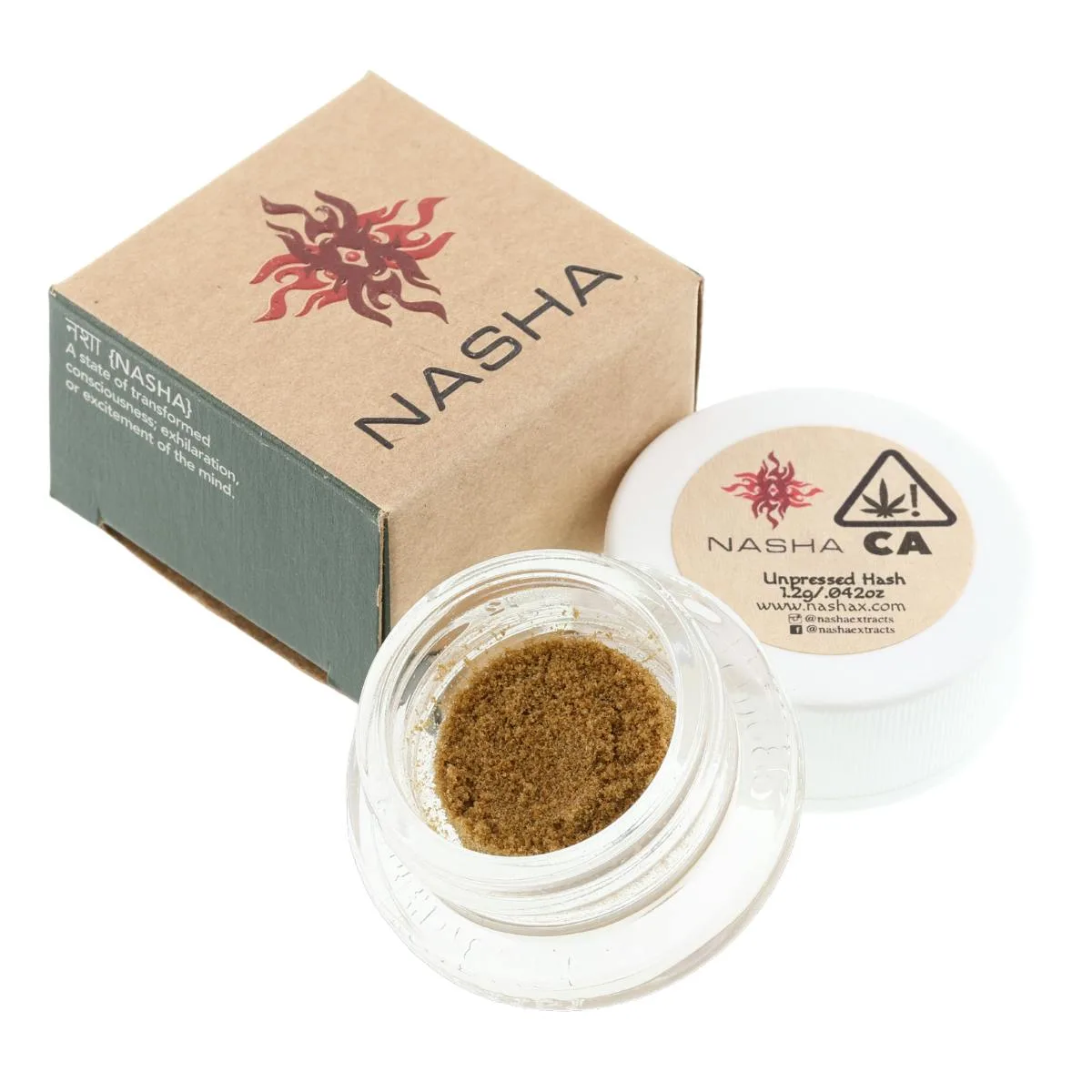 Petrolia Glue 1.2g Green Unpressed Hash (H) (Pacific Roots Farms)