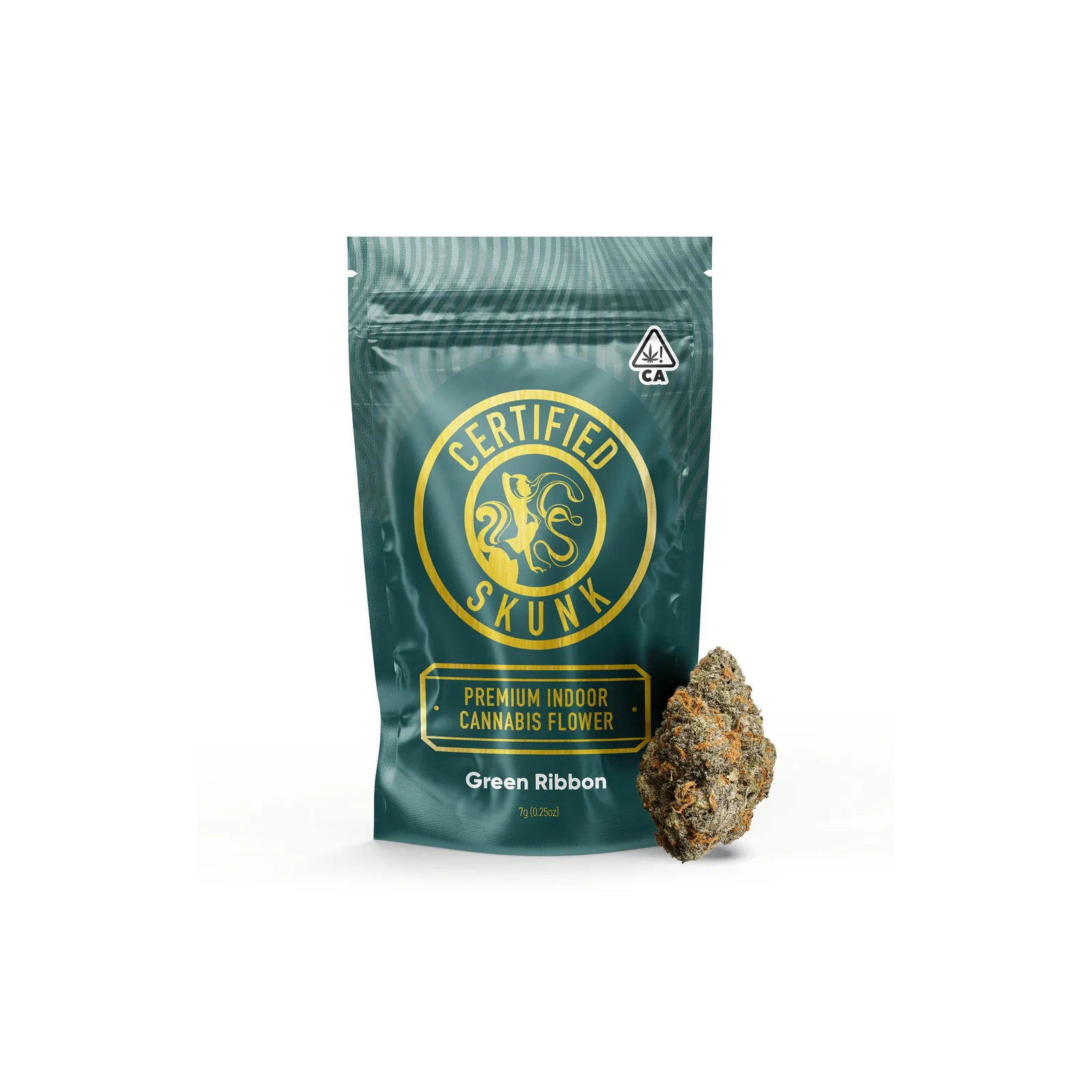 Certified Skunk Premium Indoor Flower Green Ribbon 7g