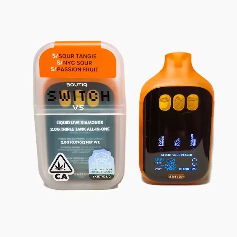 Boutiq | Sour Tangie x NYC Sour x Passion Fruit | V5 All-In-One | 1g