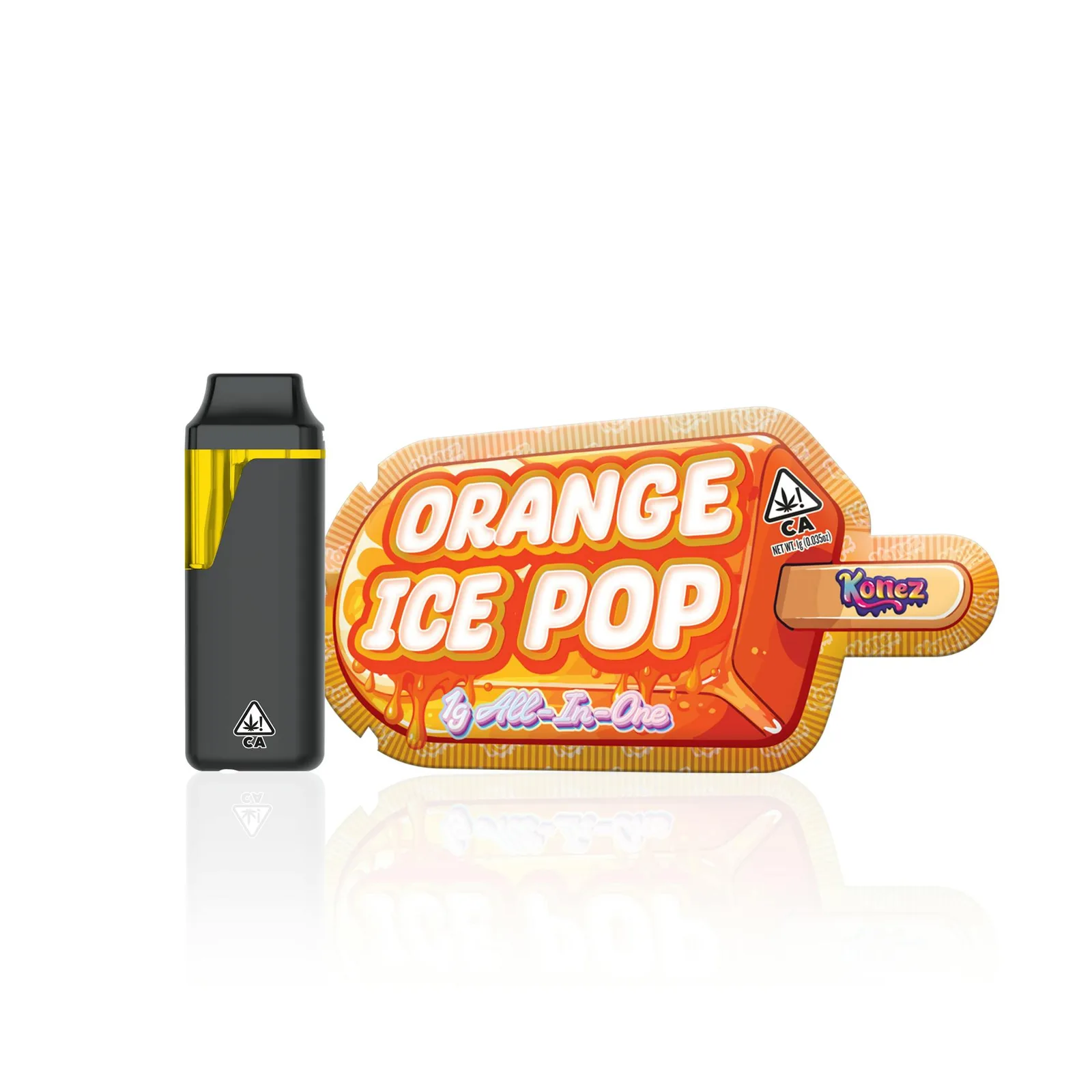 Orange Ice Pop - AIO Vape - 1g