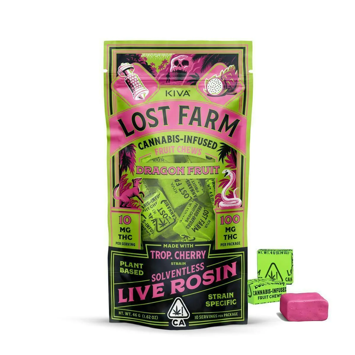 Dragon Fruit × Tropical Cherry – Live Rosin Chews