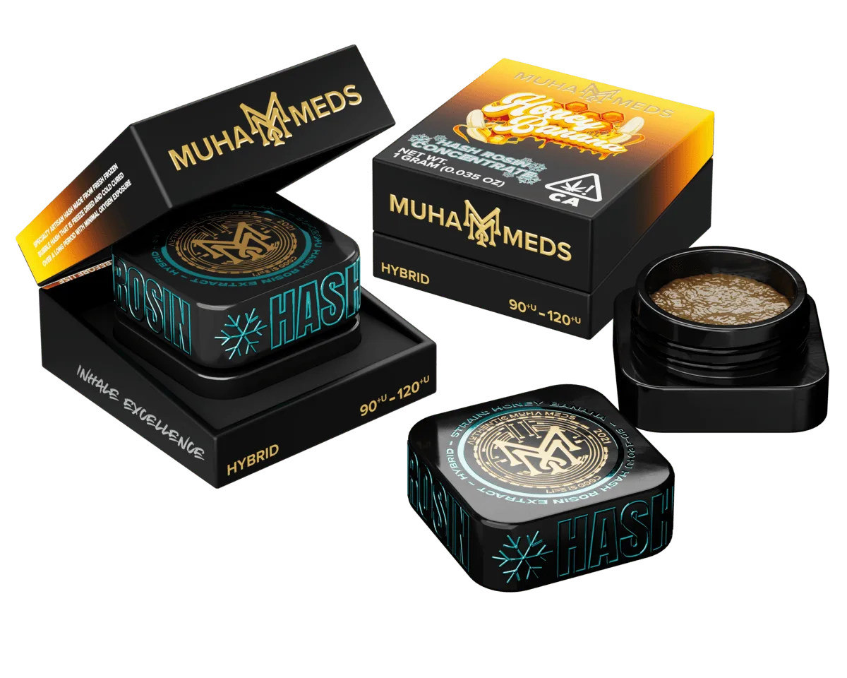 Muha Meds | Honey Banana | Live Rosin | 1g