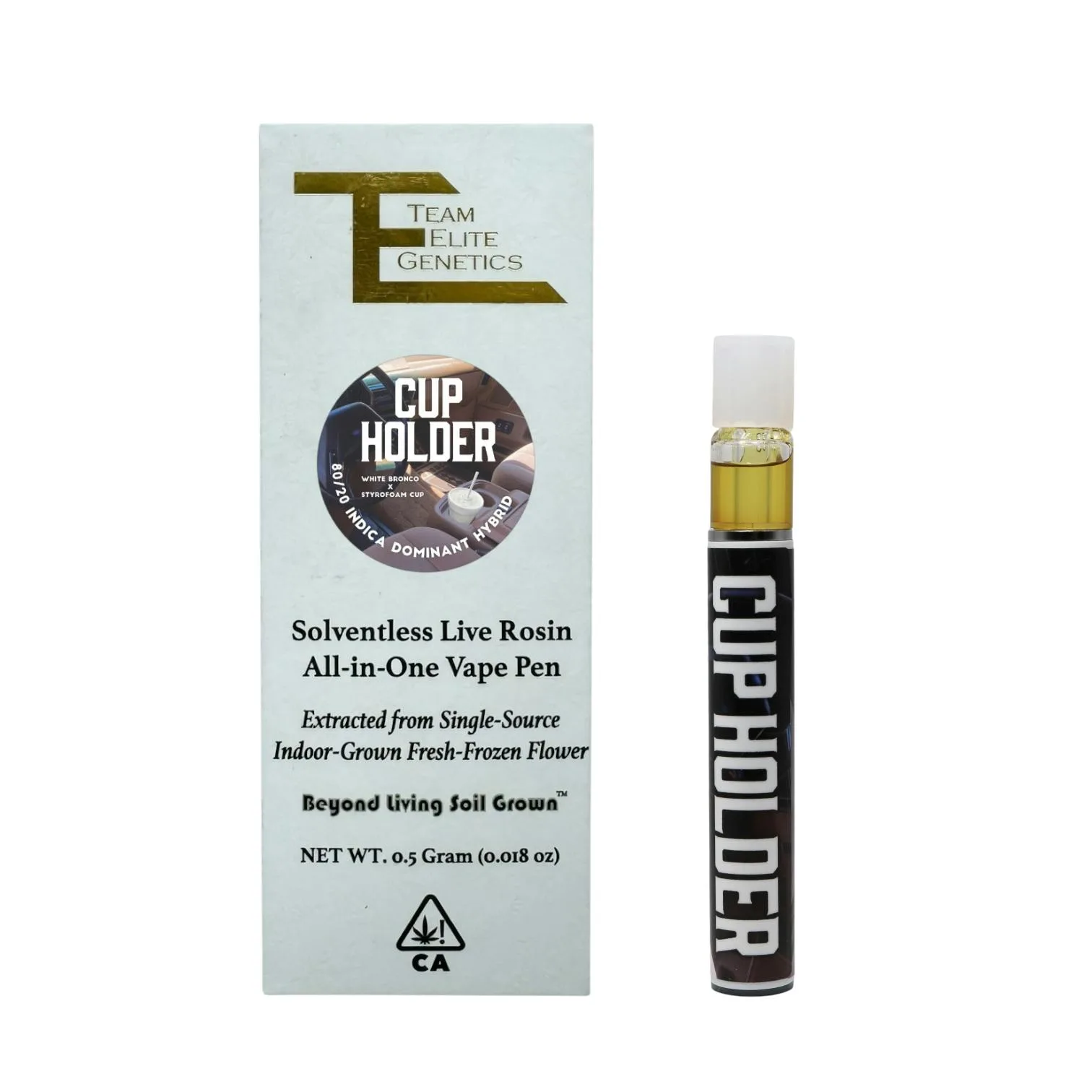 Cup Holder AIO Solventless Rosin Vape
