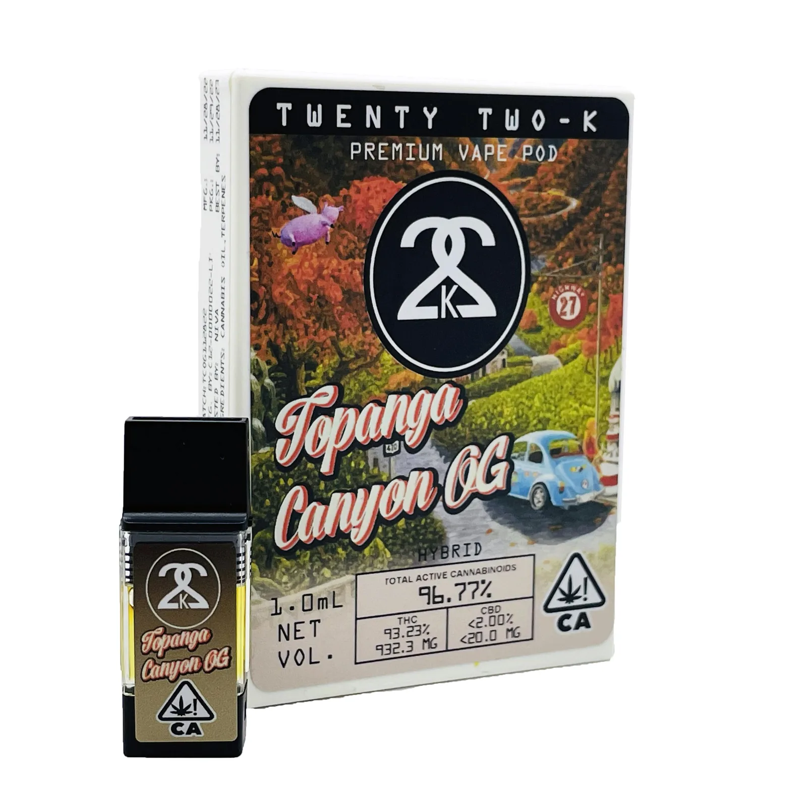 22K - Topanga Canyon OG 1.0ml POD