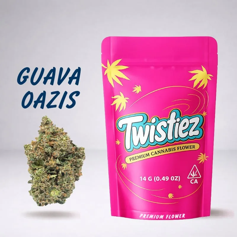 Guava Oazis - Premium Flower - (14g - 1/2oz) - Hybrid