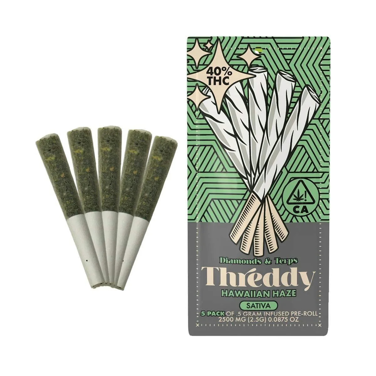 Threddy -5PK -Hawaiian Haze -2.5G