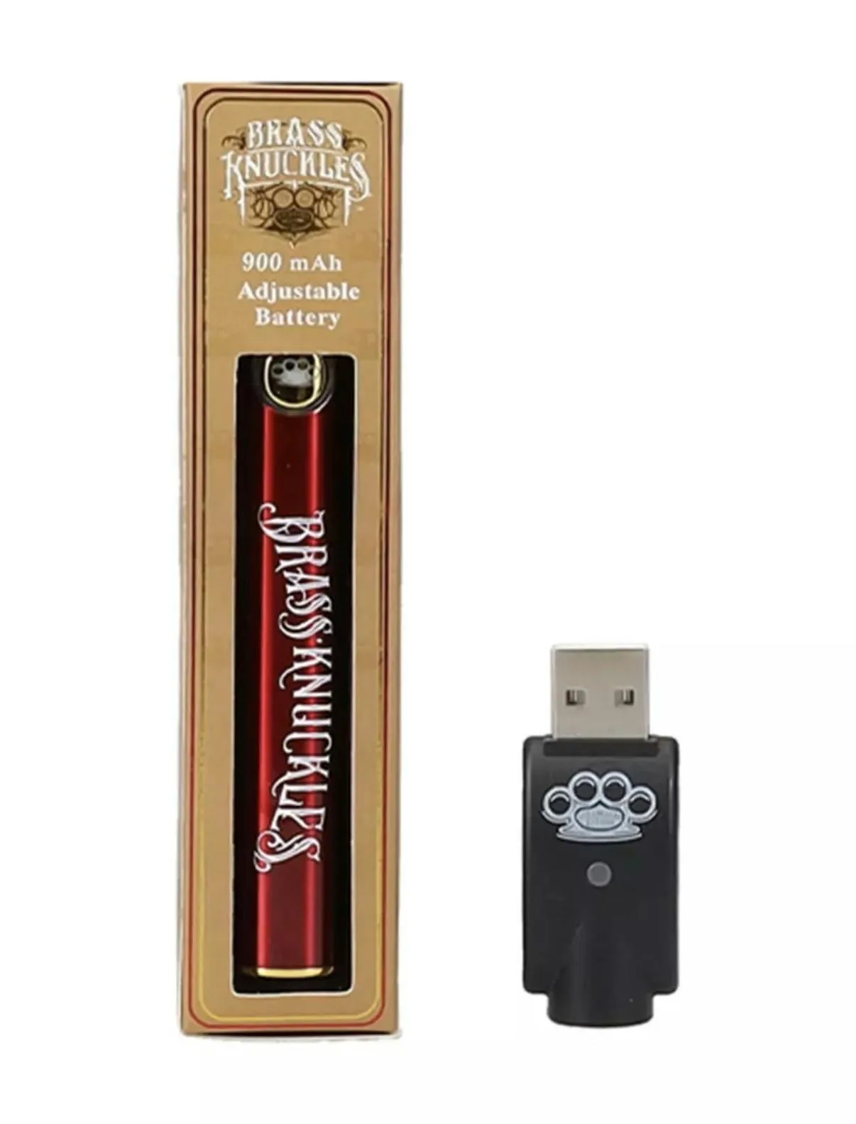 510 Thread Battery 900mAh - Red