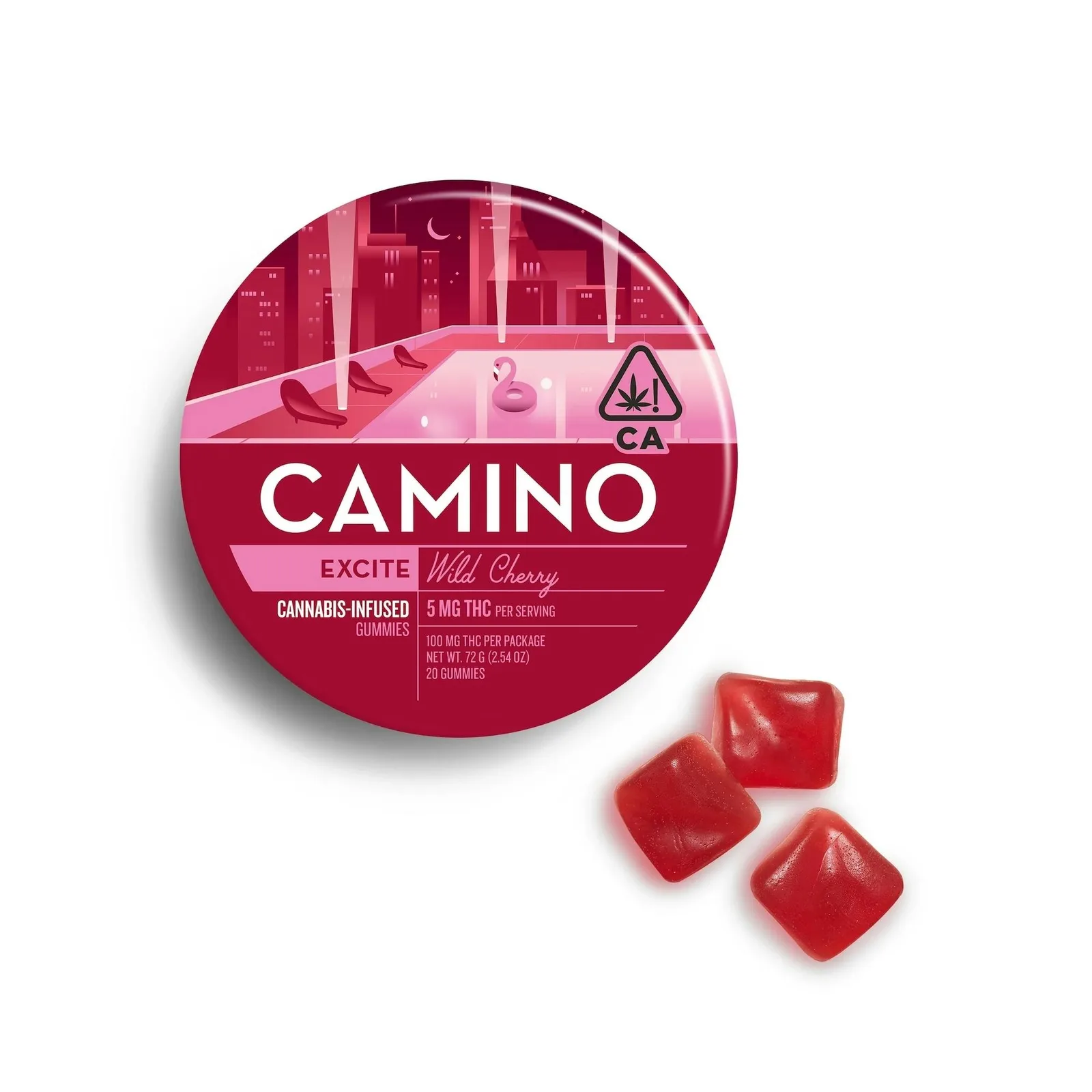Wild Cherry Gummies | 5:5:5 THC:CBC:CBG | 100mg