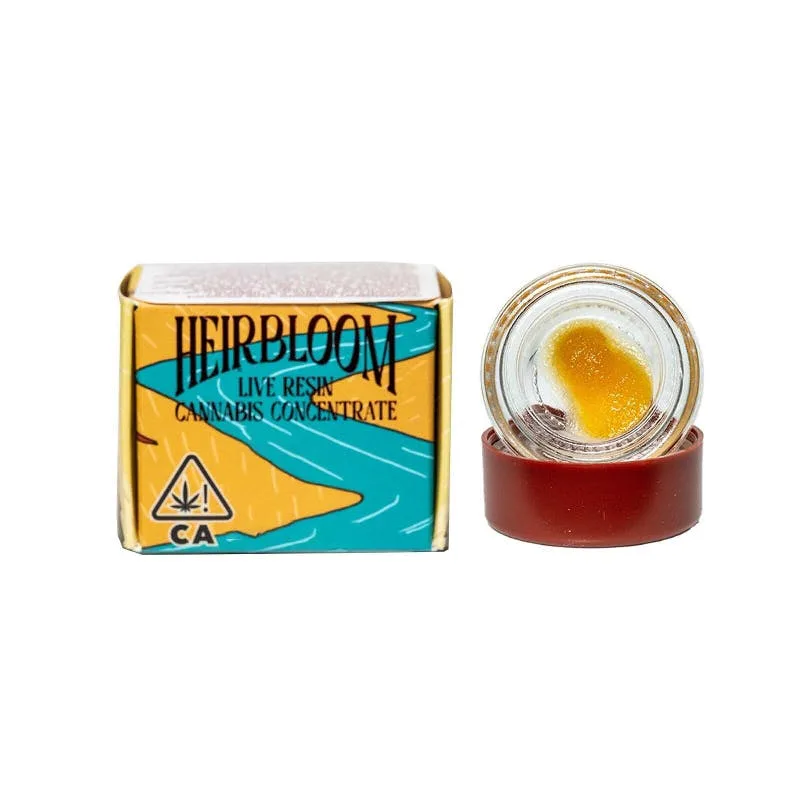 Heirbloom - 1G Live Resin Terp Sugar - Original Glue [H]