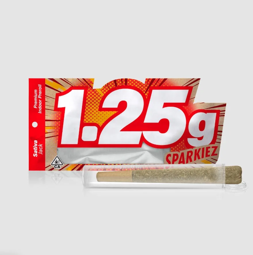 Sparkiez - Sativa | Jack | 1g Preroll