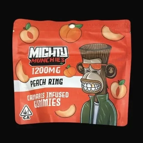 1200mg Peach Rings